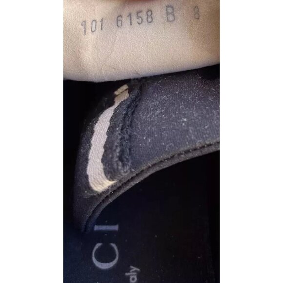 Gucci Beige Brown Suede Horsebit Slip Ons Men's Sz 8 US Shoes Made in Italy - Picture 8 of 15